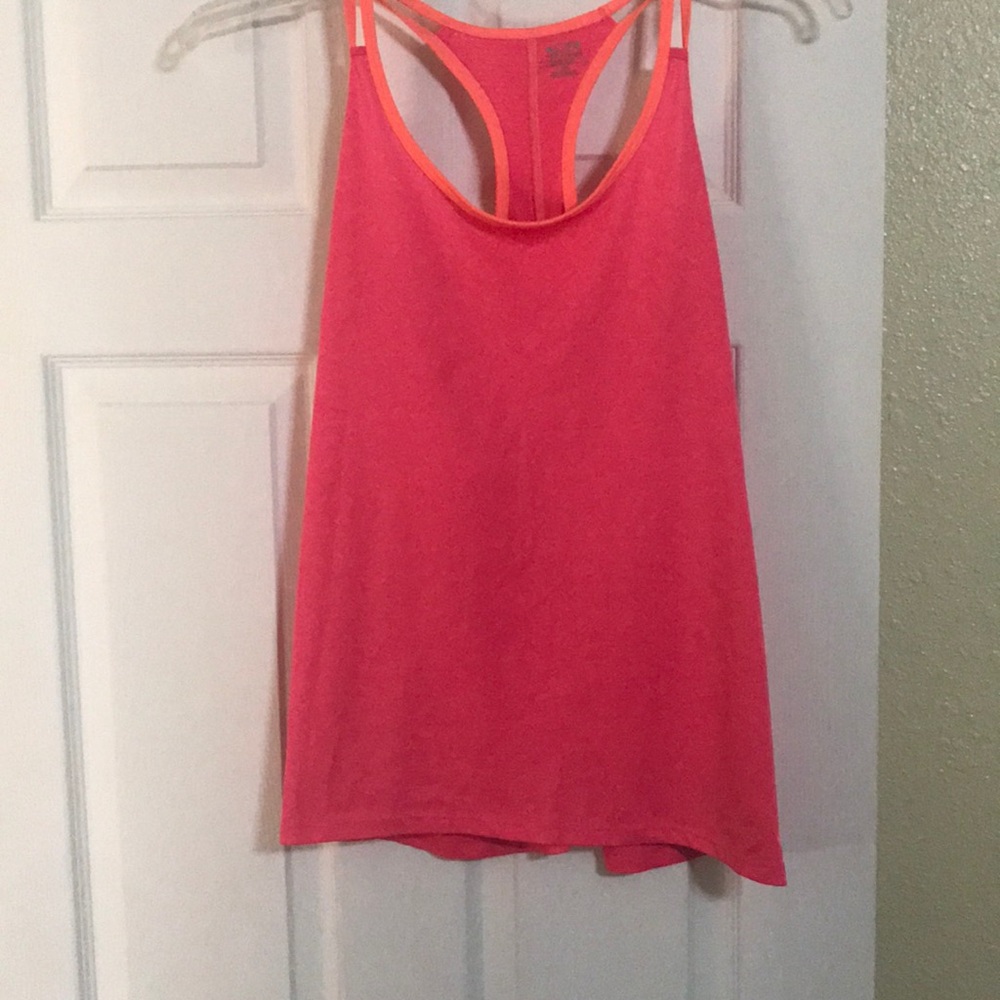 Champion size L orange and pink tank